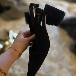 Franco Sarto suede sandals size 9.5